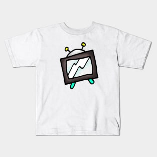 White Noise TV Kids T-Shirt